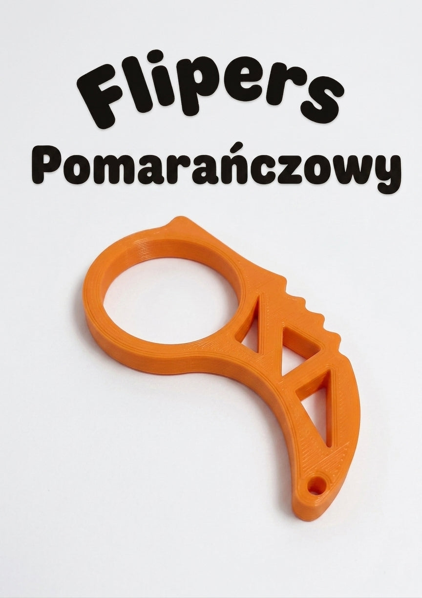 Flipers | Pomarańczowy