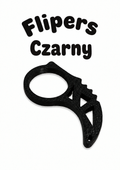 Flipers | Czarny